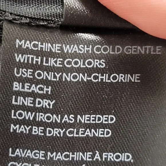 BY ANTHROPOLOGIE OB1096198 Black Zinnia High Rise Tulip Hem Pants Boho SIZE 2 - Picture 9 of 14